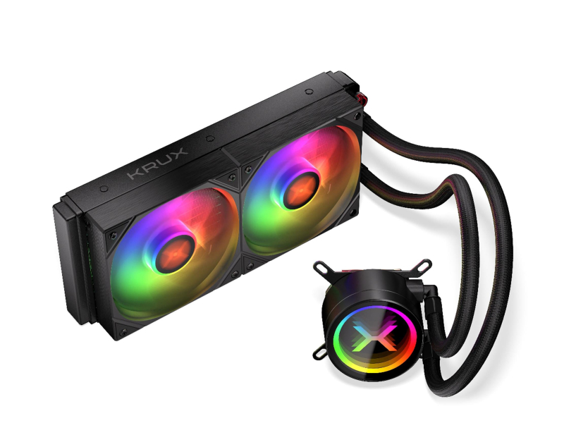 KRUX HydroX 240 ARGB 2x120mm