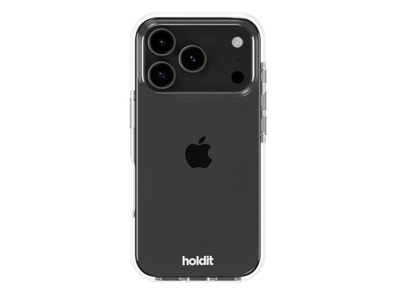 Holdit Seethru Case iPhone 17 Pro Max Weiß