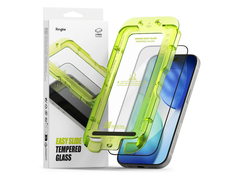 Ringke Easy Slide 2-Pack für iPhone 17 Schwarz