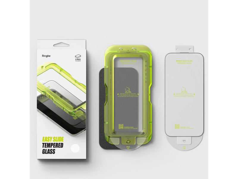 Ringke Easy Slide 2-Pack für iPhone 17 Air Black