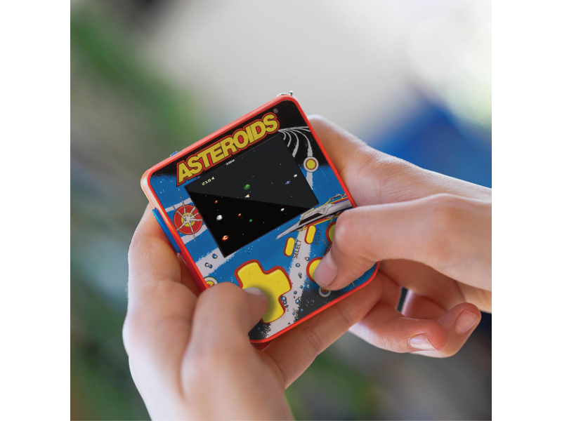 Konsolen Retro Evercade Super Micro - Asteroids Schlüsselanhänger Gamer