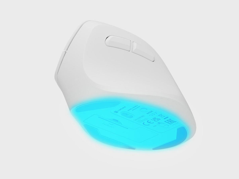 Natec CRAKE 2 WERTYKALNA BEZPRZEWODOWA 2400DPI BLUETOOTH 5.2 + 2.4