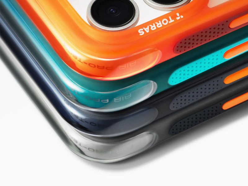 TORRAS Ostand Air Series für iPhone 17 Pro Max (Shadow Black)