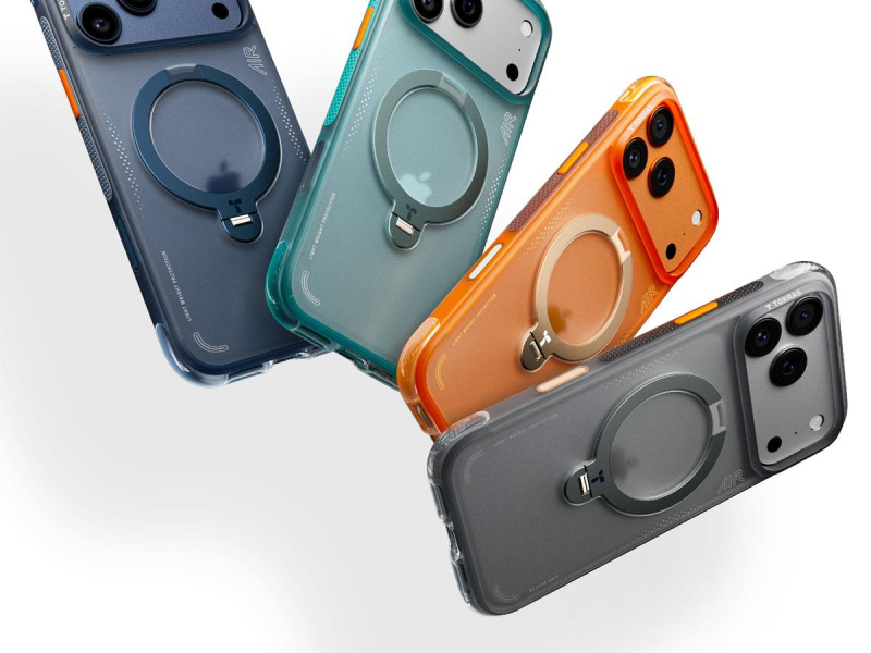 TORRAS Ostand Air Series für iPhone 17 Pro Max (Shadow Black)