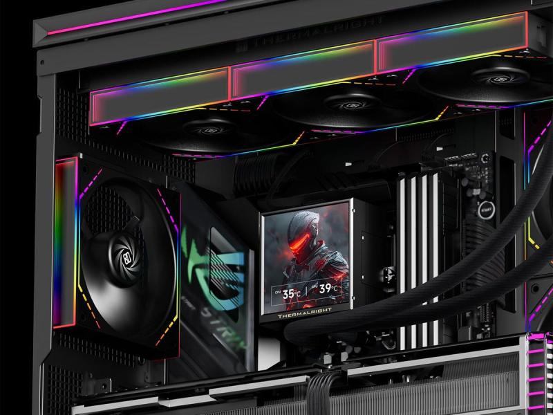Thermalright Peerless Vision 360 Argb Black 3x120mm
