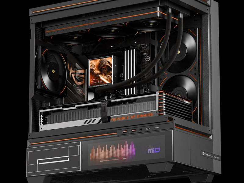 Thermalright Peerless Vision 360 Argb Black 3x120mm