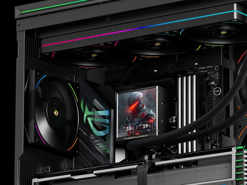 Thermalright Peerless Vision 360 UB Argb Schwarz 3x120mm