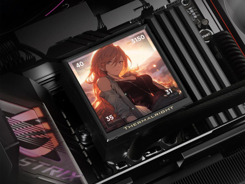 Thermalright Peerless Vision 360 UB Argb Schwarz 3x120mm