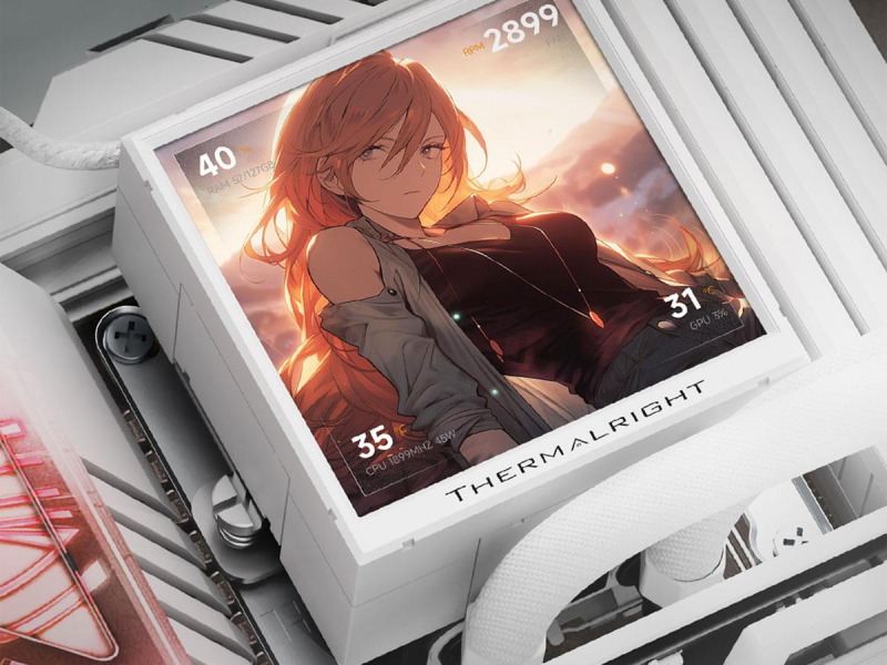 Thermalright Peerless Vision 360 UB Argb Weiß 3x120mm