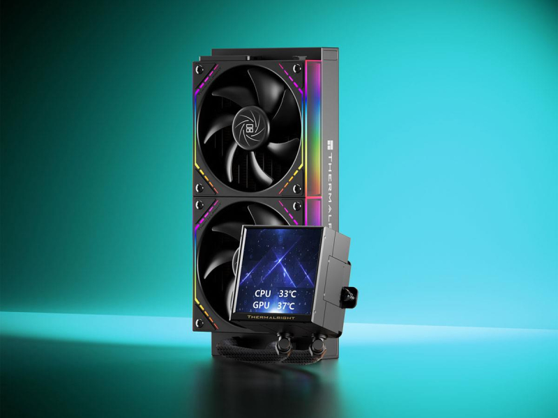 Thermalright Peerless Vision 240 Argb Black 2x120mm