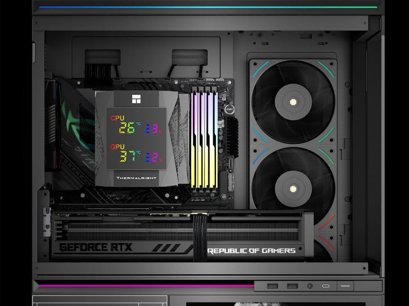 Thermalright Royal Knight 120 Digital Schwarz 120mm