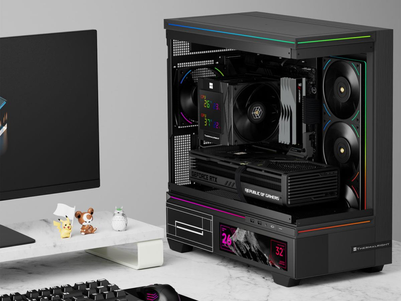 Thermalright Royal Knight 120 Digital Schwarz 120mm