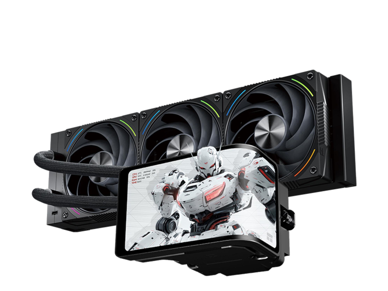 Thermalright Wonder Vision 360 Turbo Argb Schwarz 3x120mm