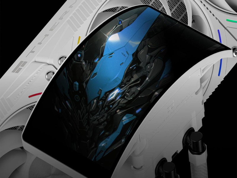 Thermalright Rainbow Vision 360 Turbo Argb Weiß 3x120mm