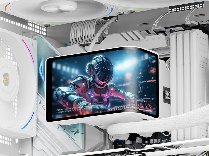 Thermalright Wonder Vision 360 Turbo Argb White 3x120mm