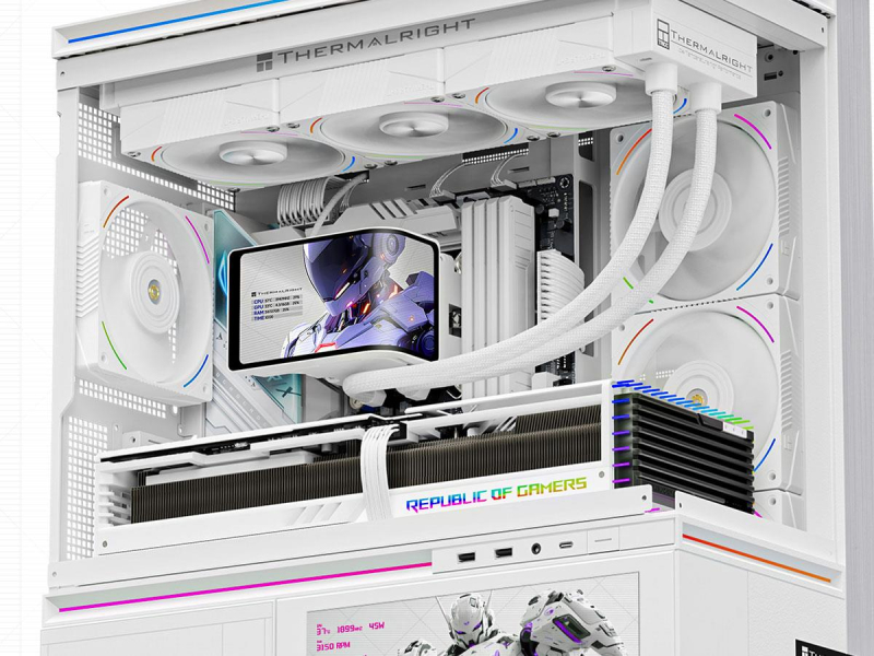 Thermalright Wonder Vision 360 Turbo Argb White 3x120mm