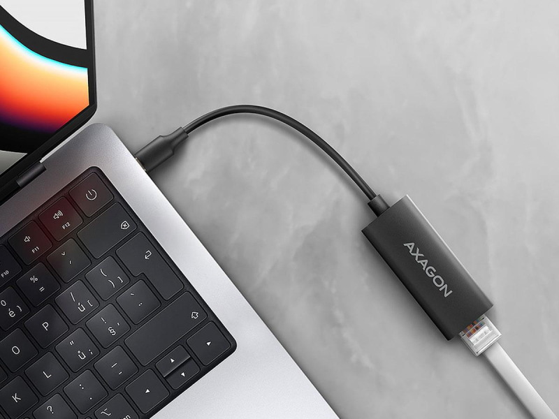 Axagon ADE-ARC USB-C Gigabit-Ethernet-Adapter