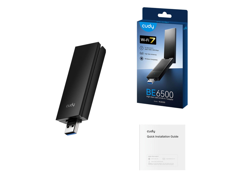 Cudy WU6500 (6500Mb/s a/b/g/n/ac/ax/be)