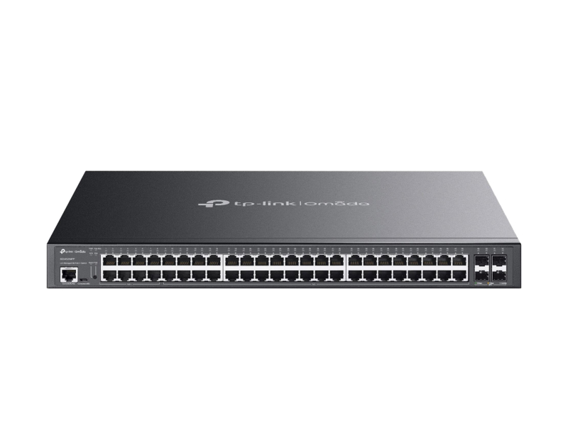 TP-Link 52p TL-SG3452XMPP (48x1000Mbit PoE+, 4xSFP+)