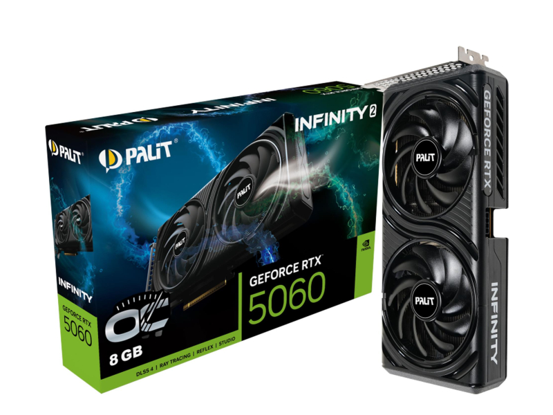 Palit GeForce RTX 5060 Infinity 2 OC 8GB GDDR7