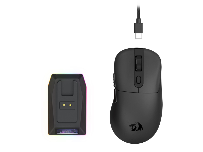 Redragon Ebony Ultra PAW3950 30000 DPI Schwarz