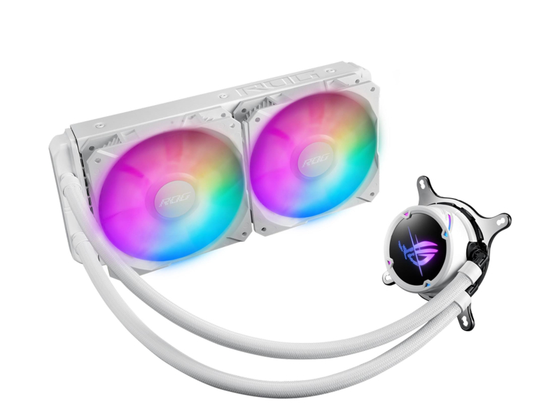 ASUS ROG STRIX LC II 240 ARGB Weiß 2x120mm
