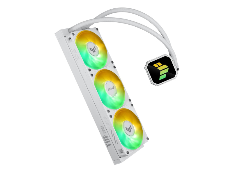 ASUS TUF GAMING LC III 360 ARGB Weiß 3x120mm