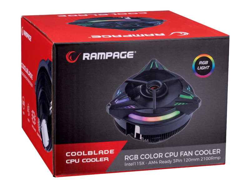 Rampage CoolBlade RM-C03RGB 130mm