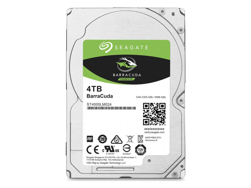 Seagate BARRACUDA 4TB 5400U/min. 128MB