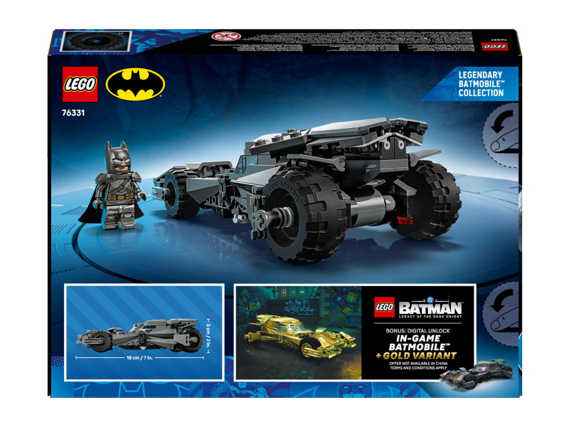 LEGO SUPER HEROES 76331 Batmobil™ aus dem Film Batman v Superman™
