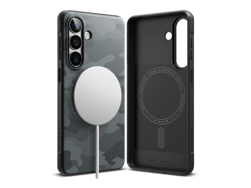 Ringke Onyx Magnetisches MagSafe Galaxy S26 Ultra Camo Schwarz