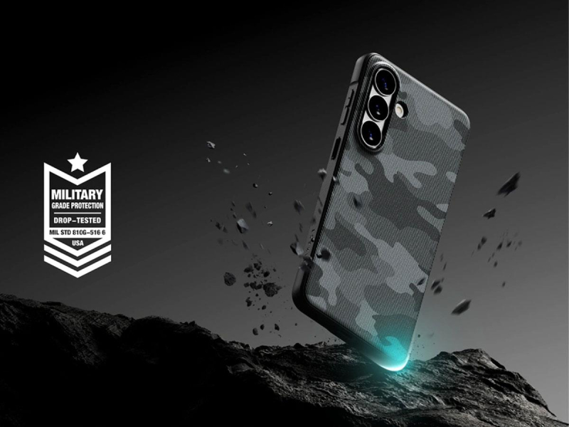 Ringke Onyx Magnetisches MagSafe Galaxy S26 Ultra Camo Schwarz