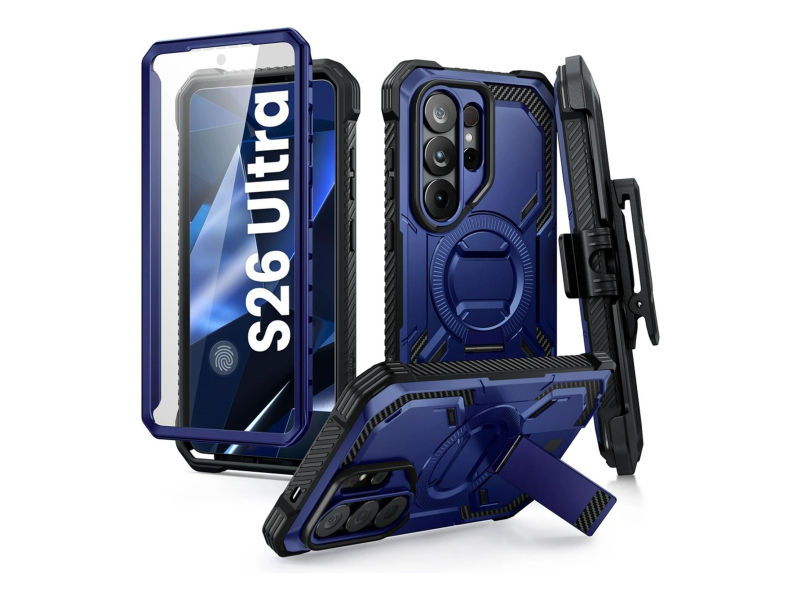 Supcase Iblsn Armorbox Clip Mag Magsafe Galaxy S26 Ultra Cobalt