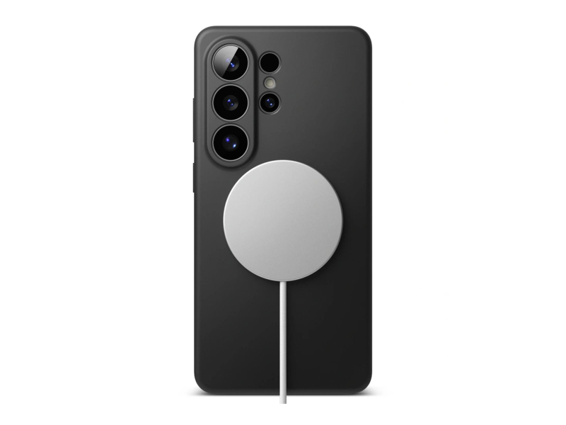 Ringke Silikon Magnet Magsafe Galaxy S26 Ultra Schwarz