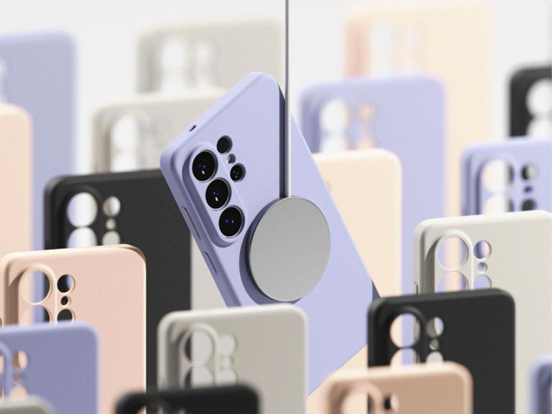 Ringke Silikon Magnetische Magsafe Galaxy S26 Ultra Lavendel