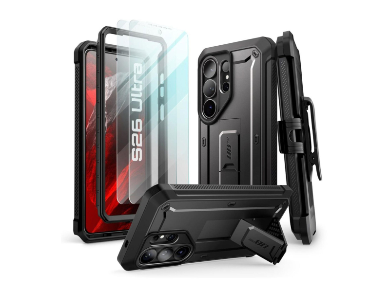 Supcase Unicorn Beetle Pro & Gehärtetes Glas 2er-Pack Galaxy S26 Ultra