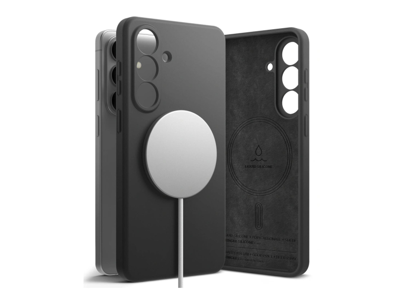 Ringke Silikon Magnetische Magsafe Galaxy S26+ Plus Schwarz