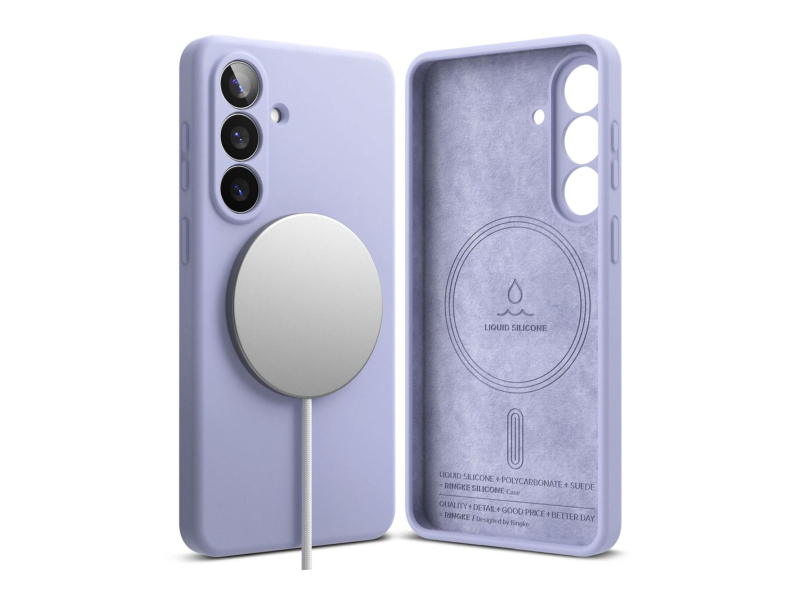 Ringke Silikon Magnetisches Magsafe Galaxy S26+ Plus Lavendel
