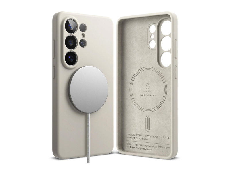 Ringke Silikon Magnet Magsafe Galaxy S26 Ultra Stone