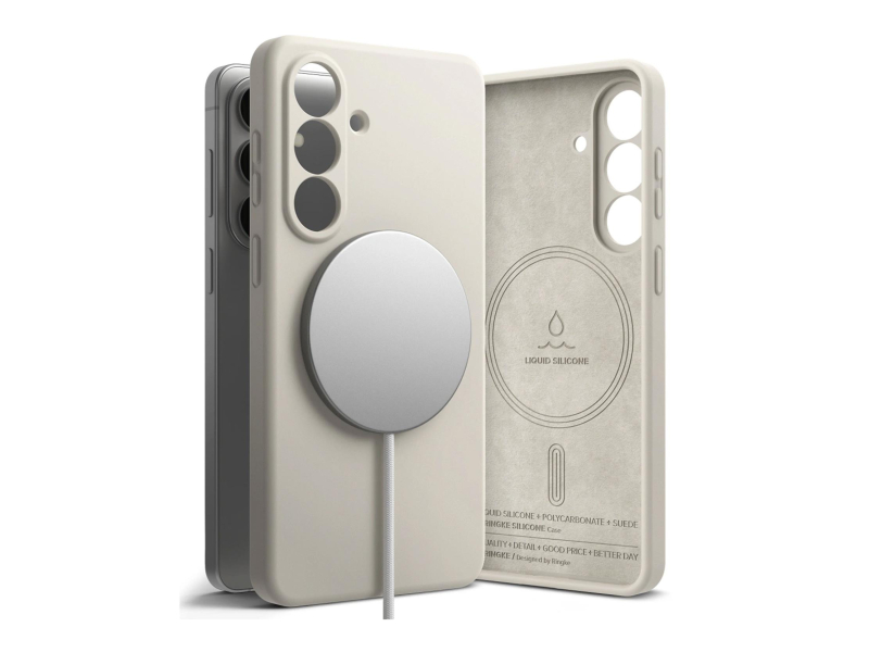 Ringke Silikon Magnetisches Magsafe Galaxy S26+ Plus Stone