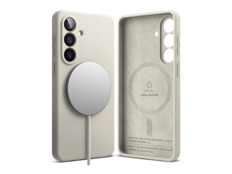 Ringke Silikon Magnetisches Magsafe Galaxy S26+ Plus Stone