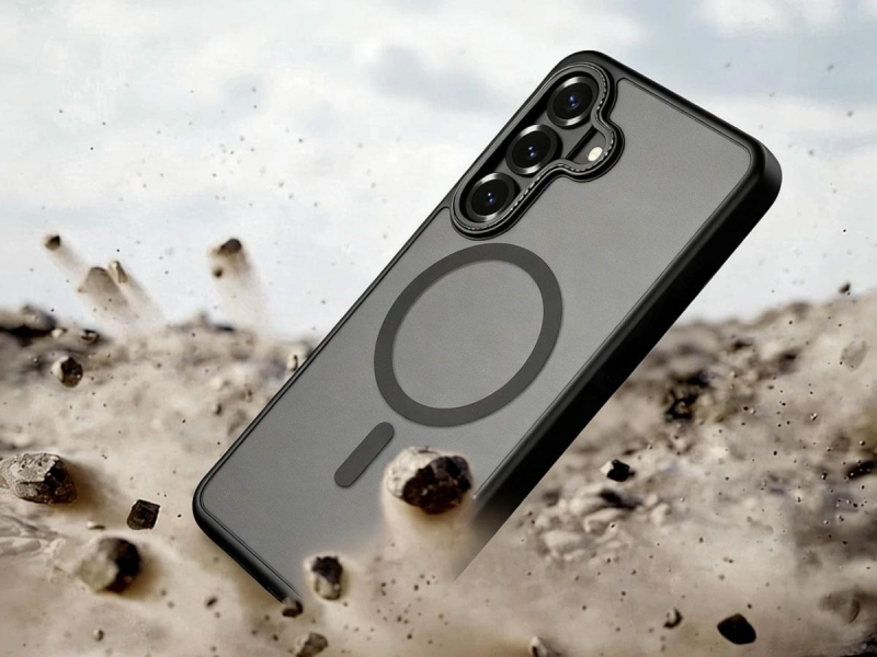 Tech-Protect Magcam Magsafe Galaxy S26 Matteschwarz