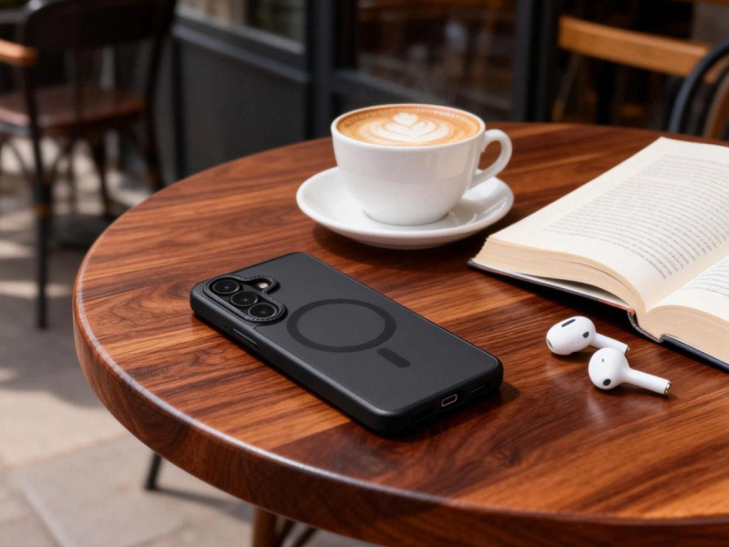 Tech-Protect Magcam Magsafe Galaxy S26+ Plus Matteschwarz