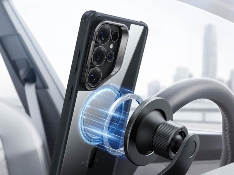 ESR Classic Hybrid Kickstand Magsafe Galaxy S26 Ultra Clear/Black