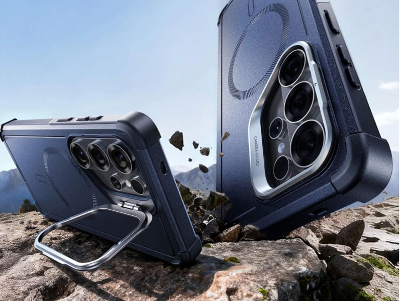 ESR Cyber Tough Kickstand Magsafe Galaxy S26 Ultra Blau