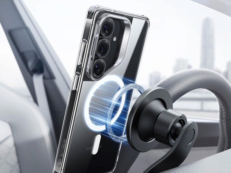 ESR Classic Hybrid Kickstand Magsafe Galaxy S26 Clear