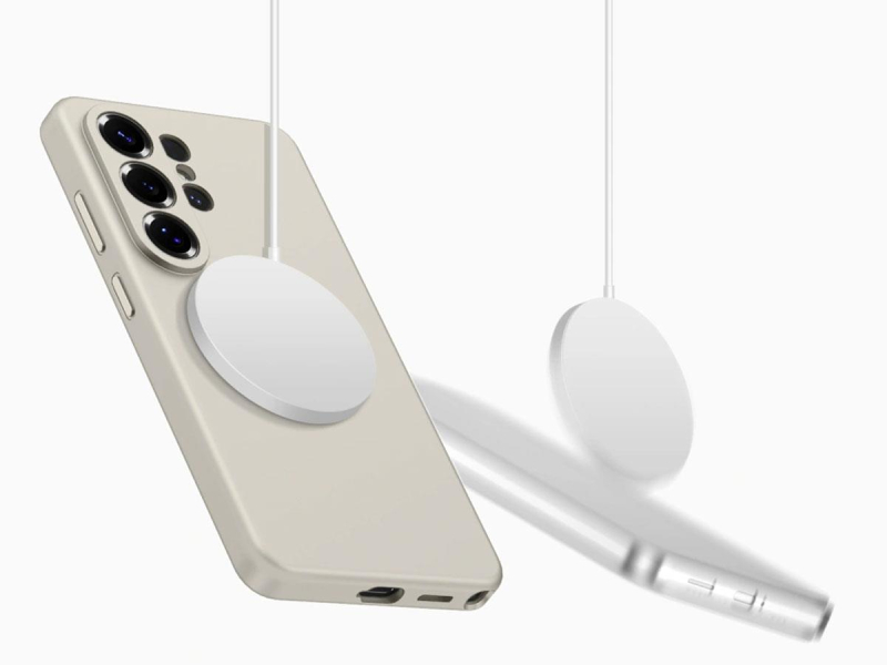 Tech-Protect Silikon Magsafe Galaxy S26 Ultra Cosmic Latte