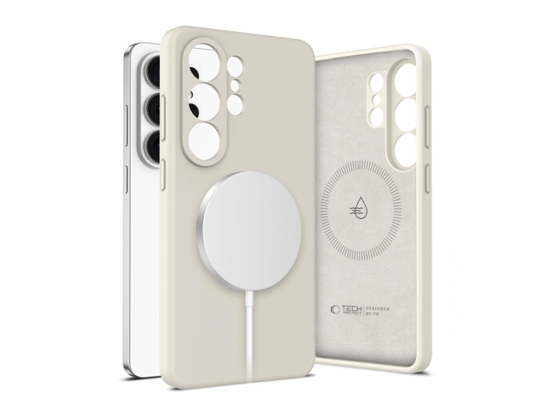 Tech-Protect Silikon Magsafe Galaxy S26 Ultra Cosmic Latte