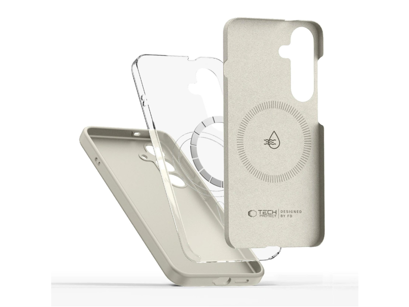 Tech-Protect Silikon Magsafe Galaxy S26+ Plus Cosmic Latte