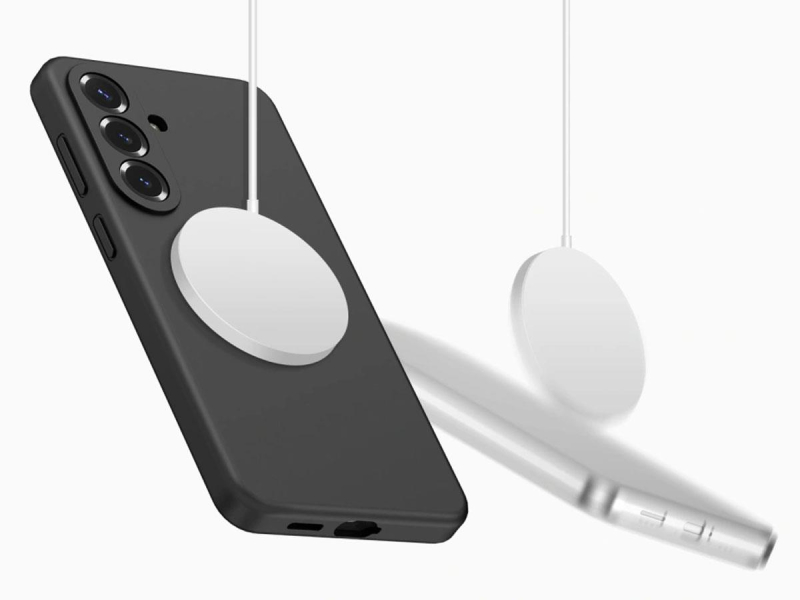 Tech-Protect Silikon Magsafe Galaxy S26+ Plus Schwarz